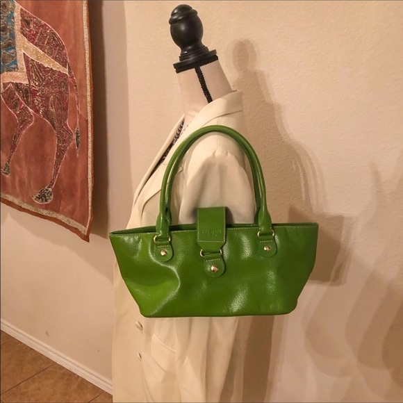 Kate Spade Kelly Green Leather Purse - Picture 3 of 9